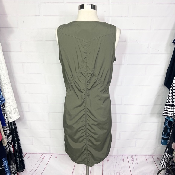 NWOT |•INDYGENA•| Hunter Green Activewear Dress Size Medium - Picture 5 of 16